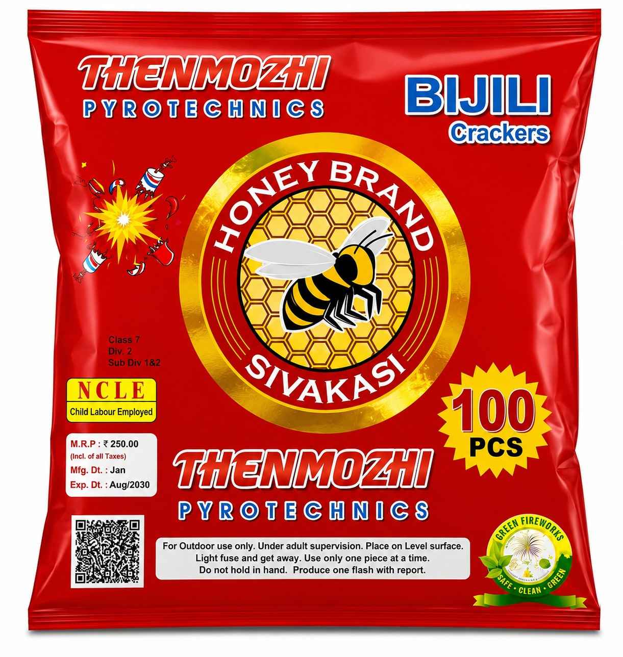 RED BIJILI (100 Pcs)